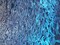 1 Yard Royal Blue/Black Long Teardrop Sequins Fabric on Black Mesh 50/52 Inch Width